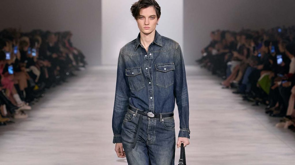 Total denim: le tendenze per l'autunno/inverno 2026-2027 -Photo courtesy of Fendi